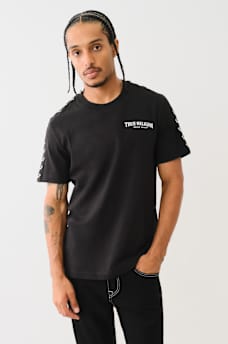 HEAVYWEIGHT TAPE TRIM TEE, image 2