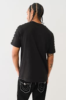 HEAVYWEIGHT TAPE TRIM TEE, image 3