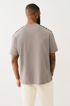HEAVYWEIGHT TAPE TRIM TEE, image 4
