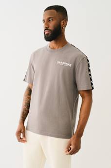 HEAVYWEIGHT TAPE TRIM TEE, image 1