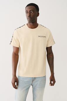 HEAVYWEIGHT TAPE TRIM TEE, image 2
