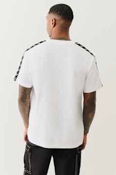 HEAVYWEIGHT TAPE TRIM TEE, image 4