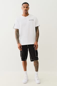 HEAVYWEIGHT TAPE TRIM TEE, image 5