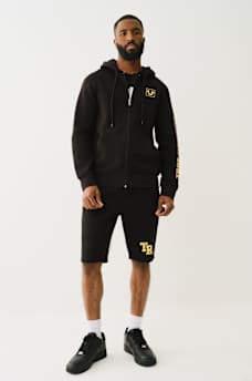HIGH DENSITY LOGO ZIP HOODIE, image 5