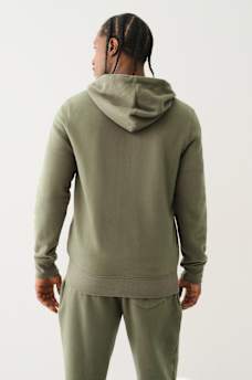 HIGH DENSITY LOGO ZIP HOODIE, image 4