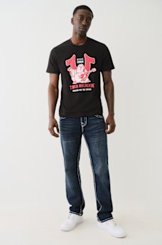 HORSESHOE BUDDHA PUFF PRINT TEE, image 5