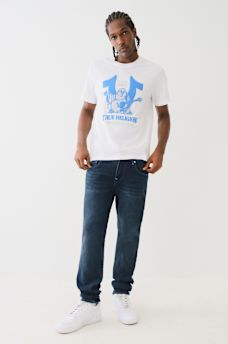 CAMISETA CON ESTAMPADO EN RELIEVE DE BUDA CON HERRADURA, image 5