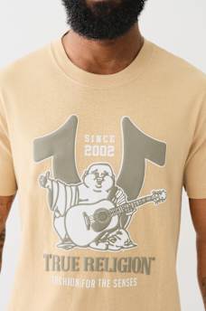 HORSESHOE BUDDHA PUFF PRINT TEE, image 1