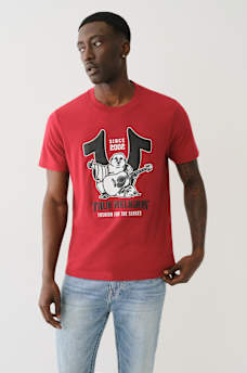 HORSESHOE BUDDHA PUFF PRINT TEE, image 2