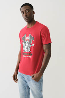 HORSESHOE BUDDHA PUFF PRINT TEE, image 4