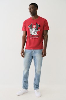 HORSESHOE BUDDHA PUFF PRINT TEE, image 5