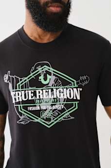TRUE RELIGION HORSESHOE LOGO TEE, image 1