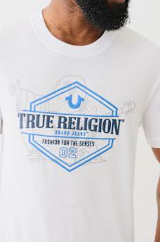 TRUE RELIGION HORSESHOE LOGO TEE, image 1
