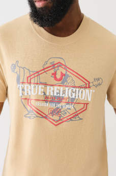 TRUE RELIGION HORSESHOE LOGO TEE, image 1