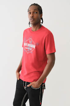 TRUE RELIGION HORSESHOE LOGO TEE, image 4