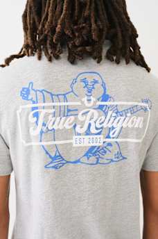 BUDDHA EST 2002 LOGO TEE, image 1