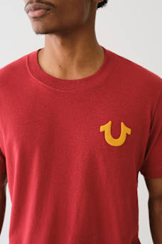 DISTRESSED PUFF PRINT LOGO TEE, image 2