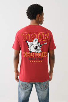DISTRESSED PUFF PRINT LOGO TEE, image 4