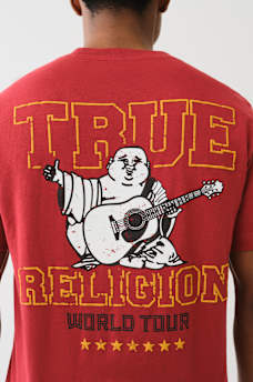 DISTRESSED PUFF PRINT LOGO TEE, image 1