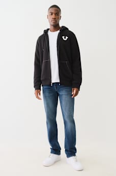 SHERPA PUFF PRINT LOGO ZIP HOODIE, image 6