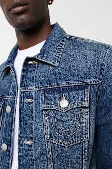 JESSE DENIM TRUCKER JACKET , image 2