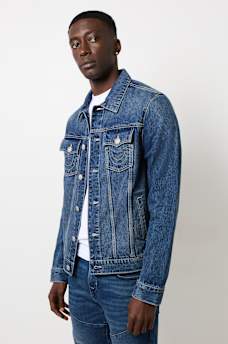 JESSE DENIM TRUCKER JACKET , image 4