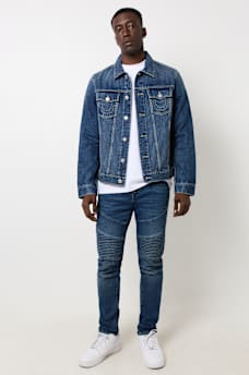 JESSE DENIM TRUCKER JACKET , image 5