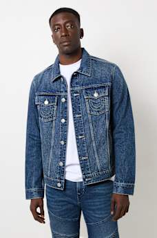 JESSE DENIM TRUCKER JACKET , image 1