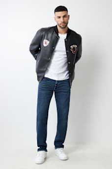 TRUE LOGO PATCH VARSITY JACKET, image 7