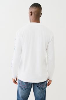 METALLIC TAPING LONG SLEEVE TEE, image 3