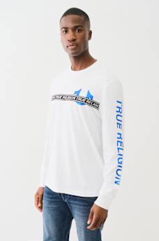 METALLIC TAPING LONG SLEEVE TEE, image 1