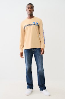 METALLIC TAPING LONG SLEEVE TEE, image 5