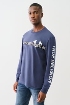 METALLIC TAPING LONG SLEEVE TEE, image 4