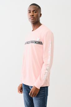 METALLIC TAPING LONG SLEEVE TEE, image 4