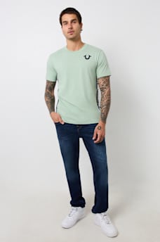 TRUE RELIGION CONTRAST TAPING TEE, image 5
