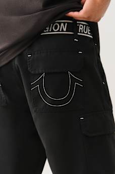 BELTED LOGO CARGO SHORT, image 2
