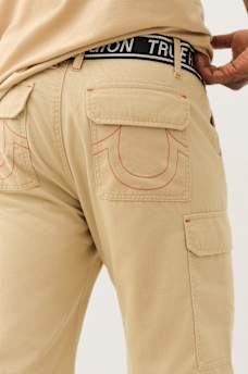 BELTED LOGO CARGO SHORT, image 2