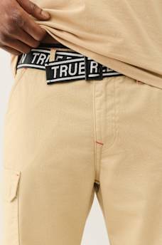 BELTED LOGO CARGO SHORT, image 4