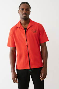 SILICONE LOGO POPLIN SHIRT, image 2