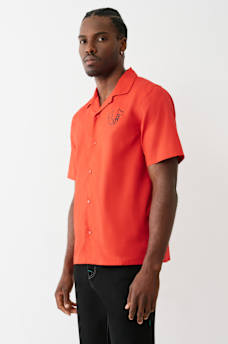 SILICONE LOGO POPLIN SHIRT, image 3