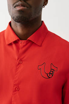 SILICONE LOGO POPLIN SHIRT, image 4