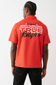 SILICONE LOGO POPLIN SHIRT, image 1
