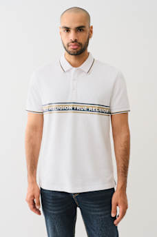 RELAXED STRIPED POLO SHIRT, image 2