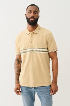 RELAXED STRIPED POLO SHIRT, image 2