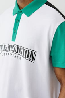 COLORBLOCK RELAXED POLO SHIRT, image 1