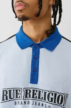 COLORBLOCK RELAXED POLO SHIRT, image 2