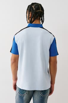 COLORBLOCK RELAXED POLO SHIRT, image 4