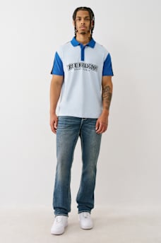 COLORBLOCK RELAXED POLO SHIRT, image 5