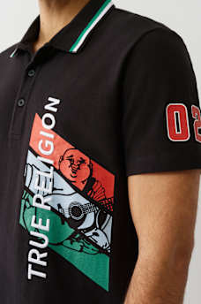 BUDDHA RELAXED POLO SHIRT, image 4