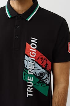 BUDDHA RELAXED POLO SHIRT, image 1